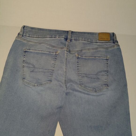 American Eagle Curvy High-Rise Skinny Jeans - Size 14 - Picture 3 of 4